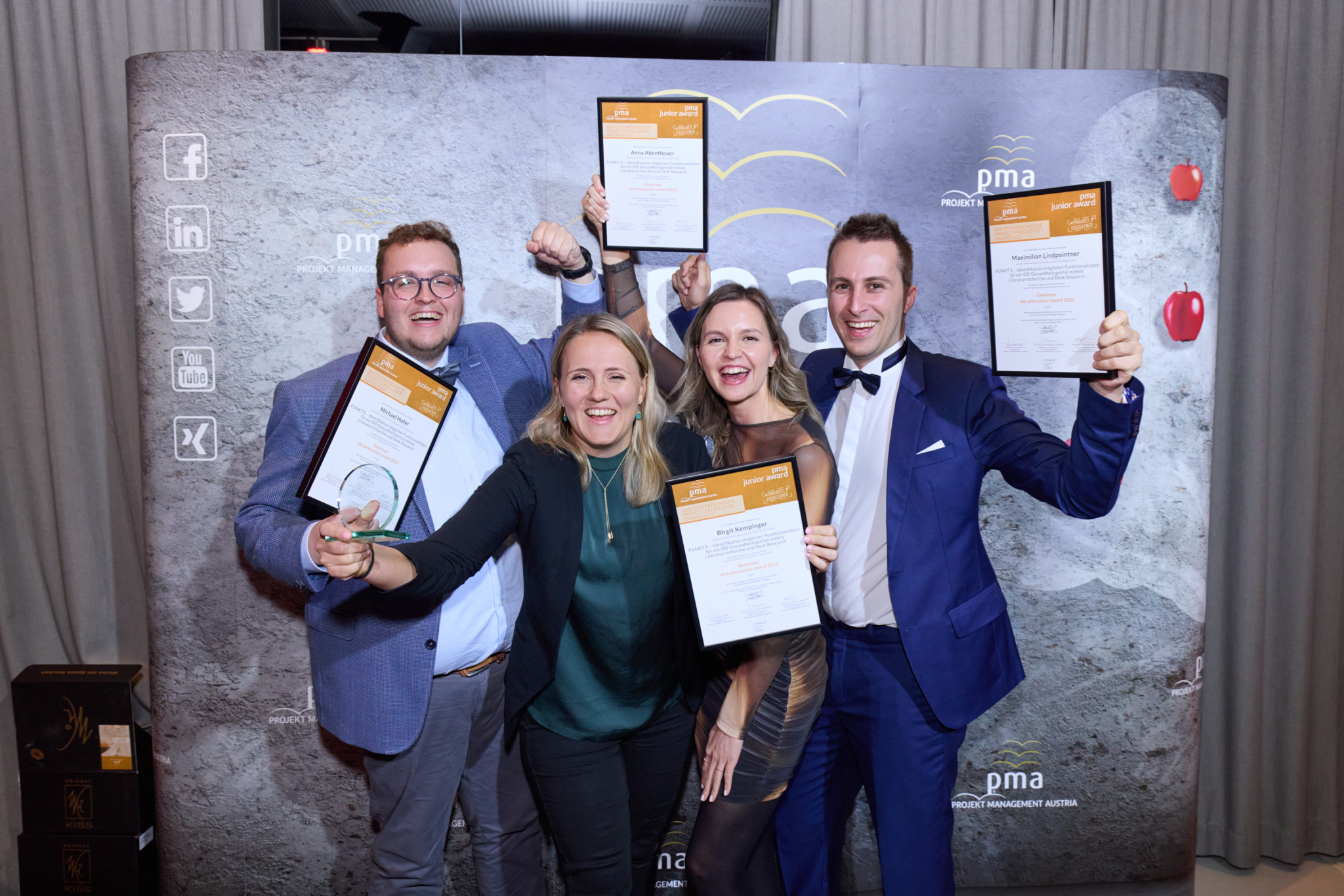 Gewinner*innen pma junior award 2023 Gewinner*innen pma junior award 2023