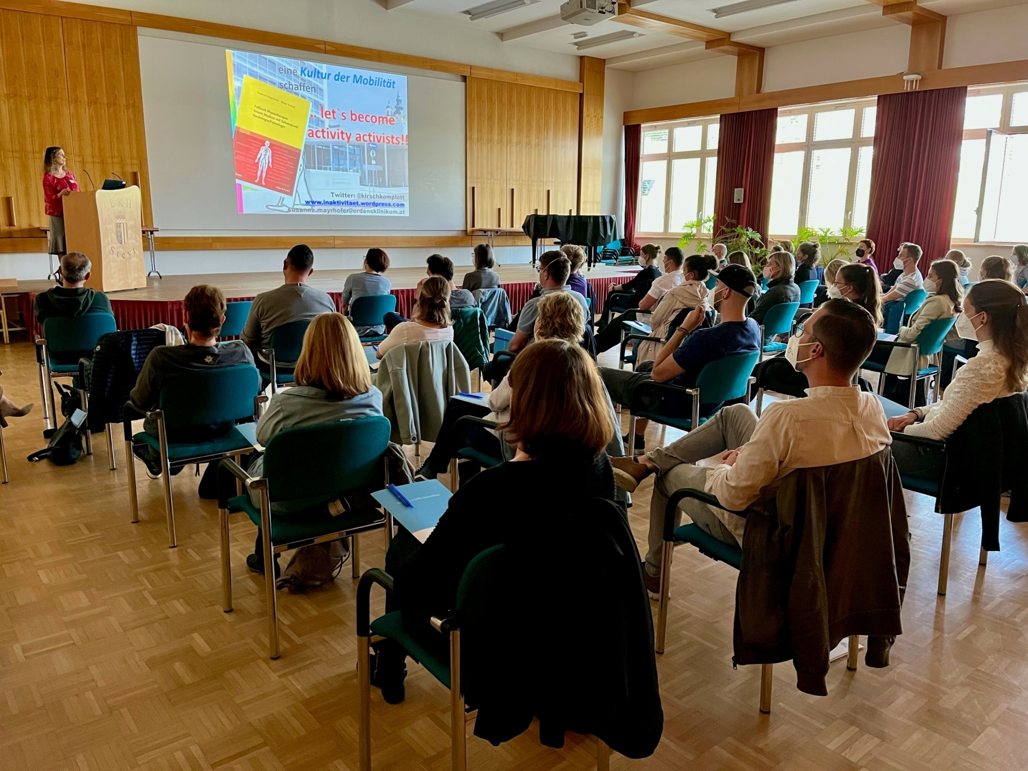Praktikumsanleiter*innentreffen am Studiengang Physiotherapie in Steyr Praktikumsanleiter*innentreffen am Studiengang Physiotherapie in Steyr