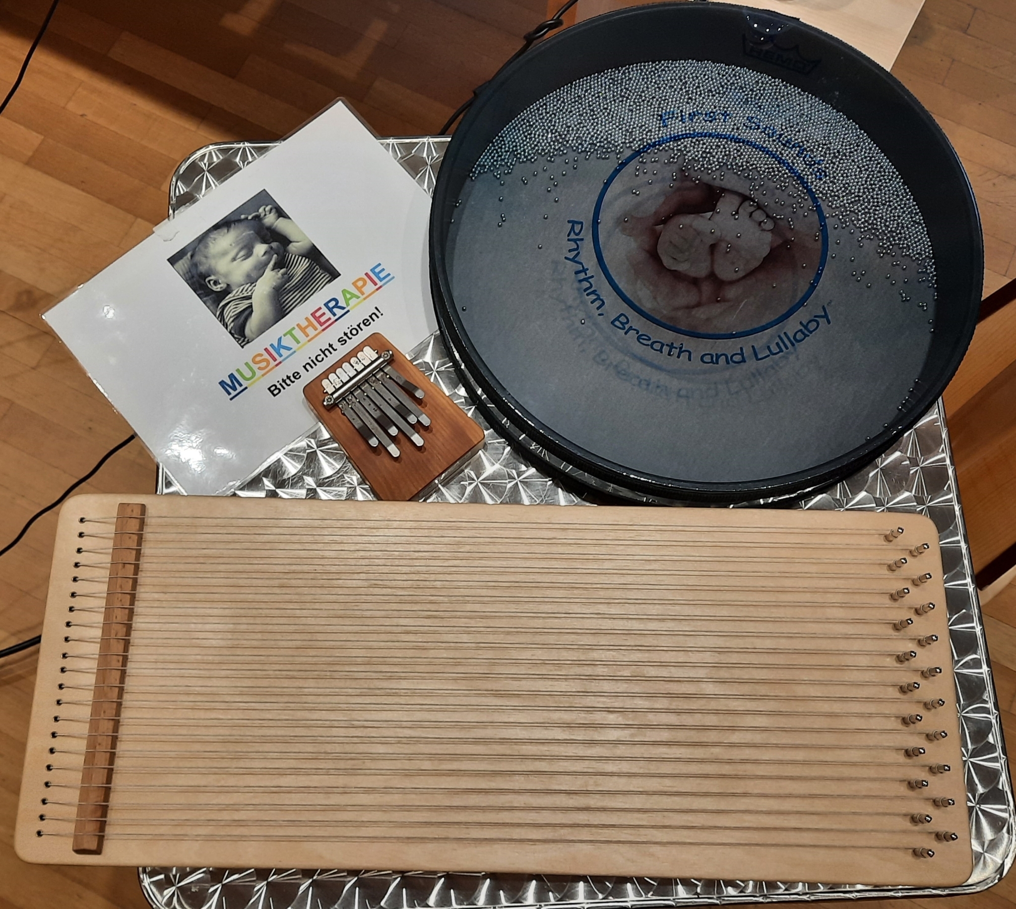 Oceandrum und weitere Instrumente für die Musiktherapie in der Neonatologie Oceandrum und weitere Instrumente für die Musiktherapie in der Neonatologie
