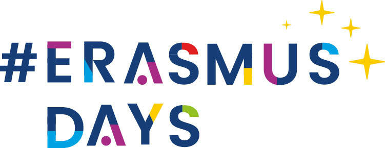 Logo der ERASMUSDAYS in Farbe 