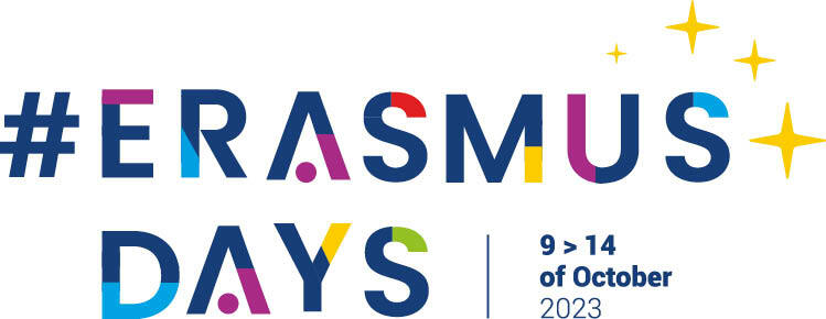 Logo der Erasmus Days 2023 von 9. bis 14. Oktober 