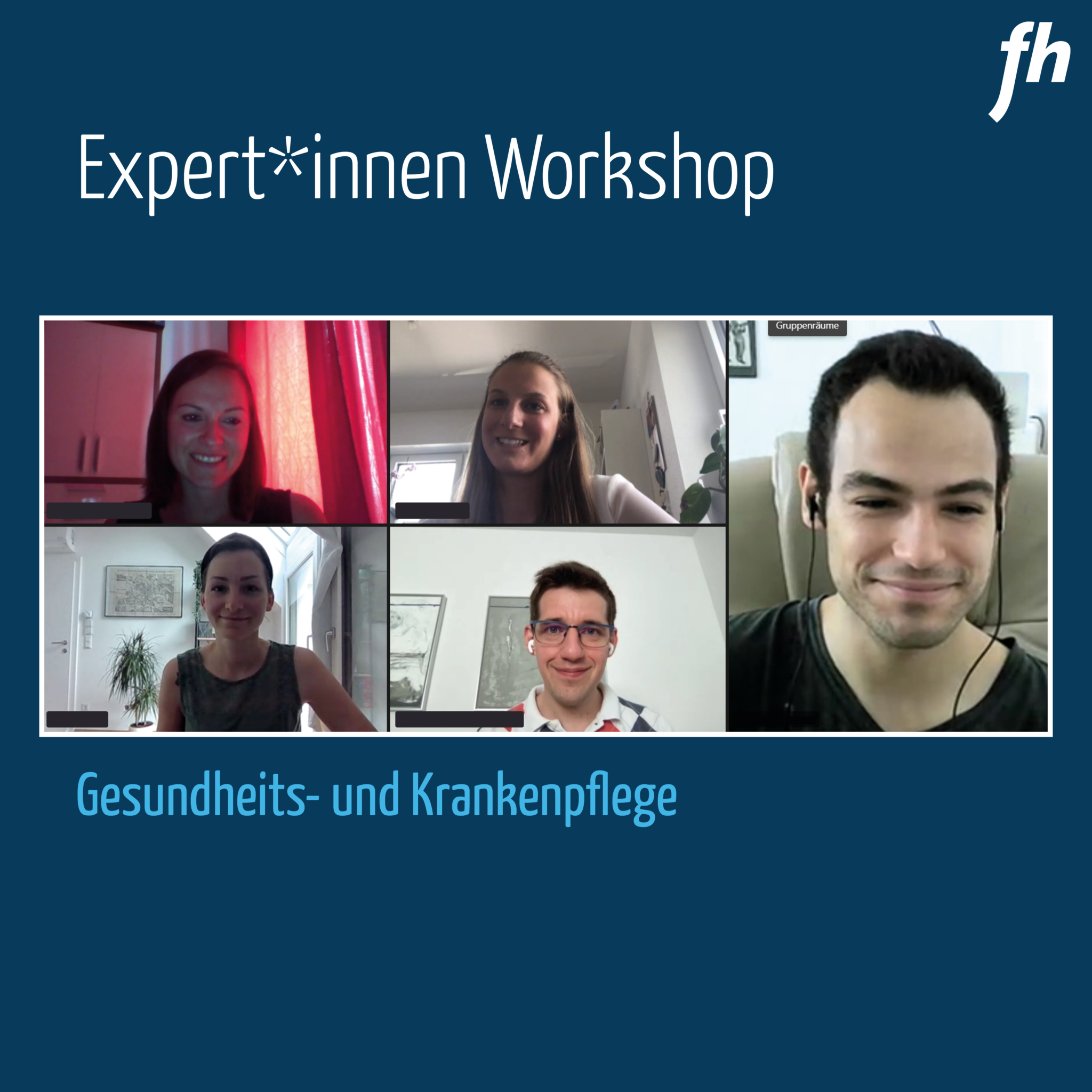 Expert*innenworkshop am Studiengang Gesundheits- und Krankenpflege (Credit: FH Gesundheitsberufe OÖ) 