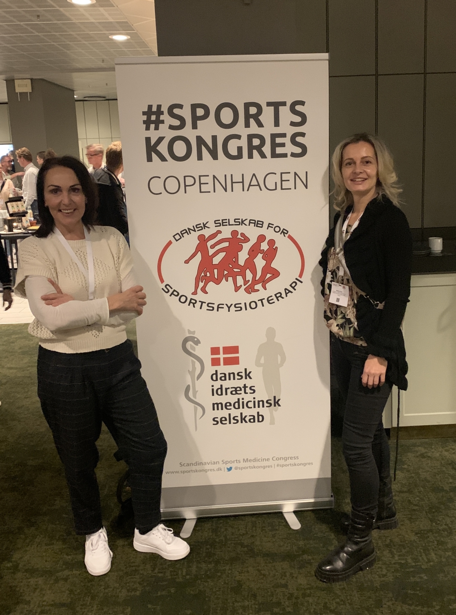Siegrid Egger und Barbara Kern beim 17th Scandinavian Sports Medicine Congress in Kopenhagen Siegrid Egger und Barbara Kern beim 17th Scandinavian Sports Medicine Congress in Kopenhagen
