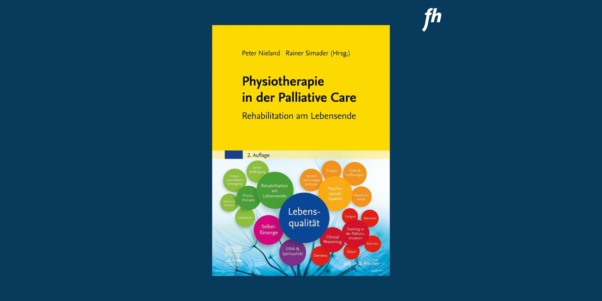 Cover des Buches "Physiotherapie in der Palliative Care" 