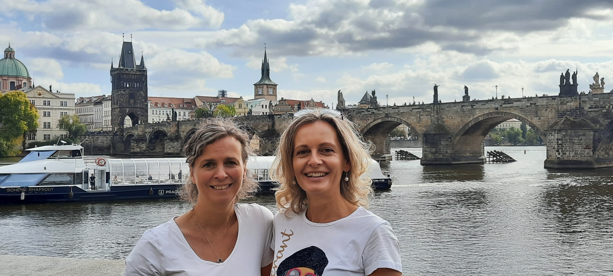 Regina Prankl und Barbara Kern auf der ENPHE-Konferenz in Prag 