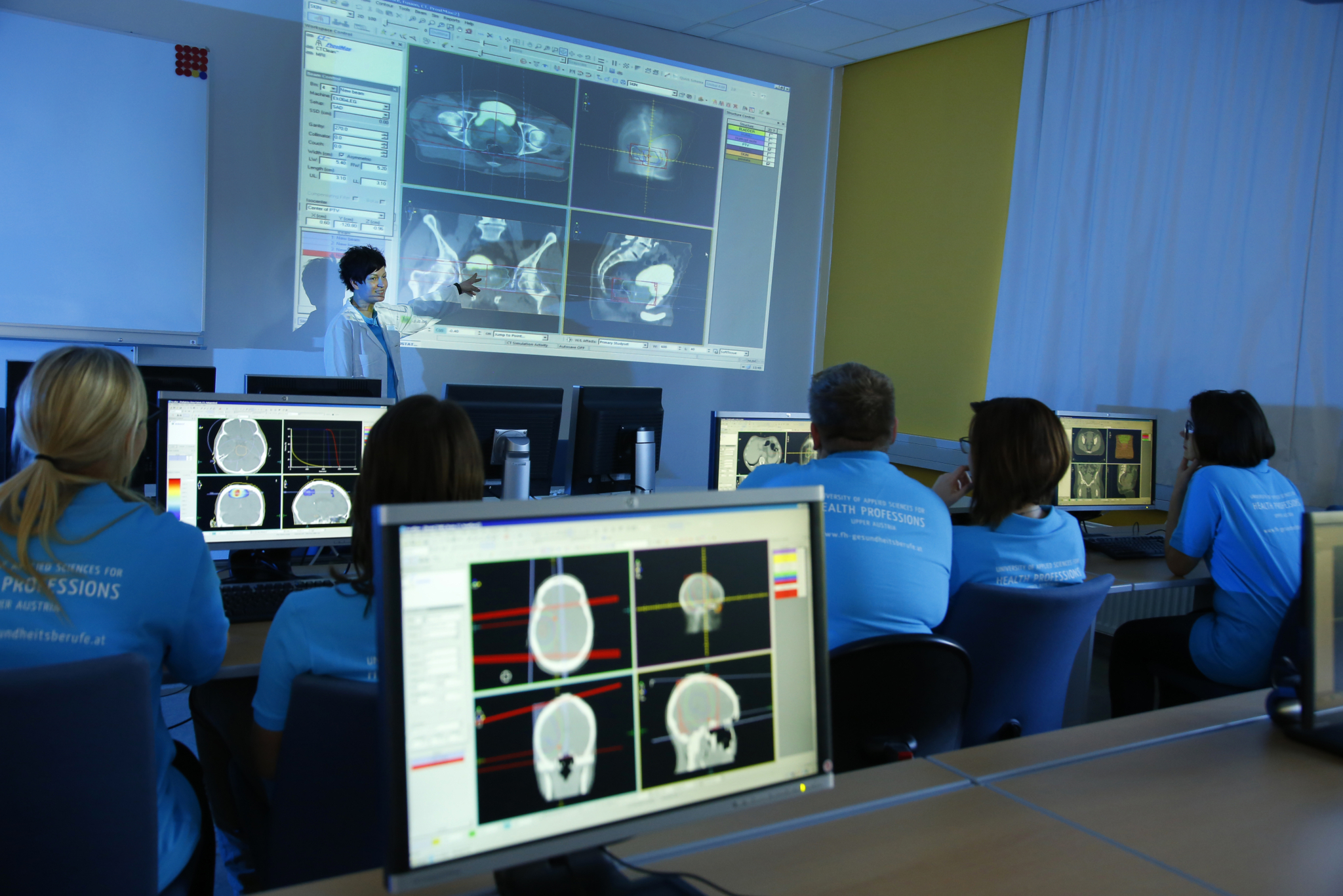 Lecture on diagnostics in the Radiology Technology Bachelor programme 