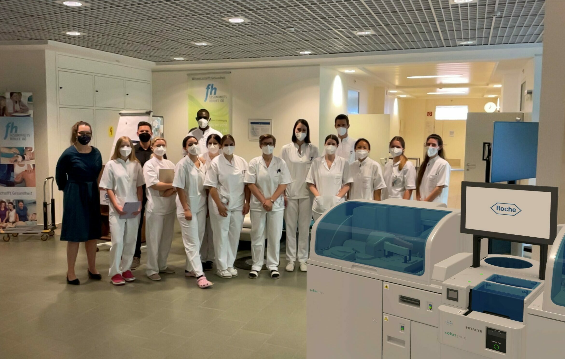 Student*innen beim Rochetag an der FH Gesundheitsberufe OÖ Student*innen beim Rochetag an der FH Gesundheitsberufe OÖ