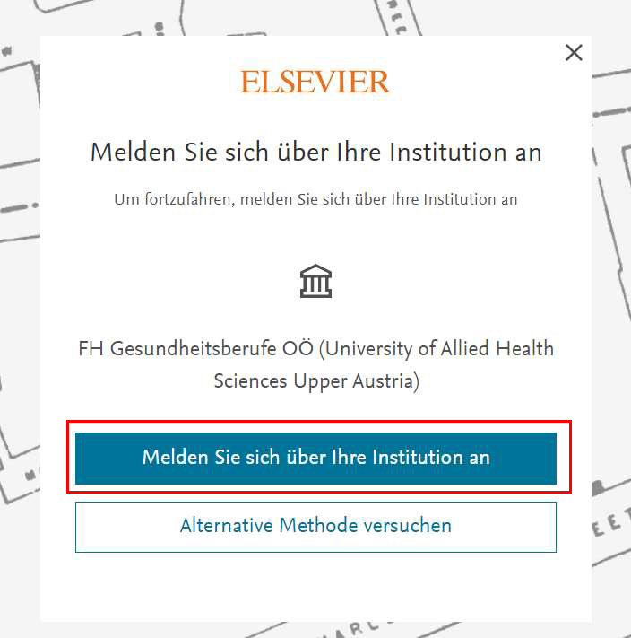 Shibboleth Elesvier "Melden Sie sich über Ihre Institution an" Fenster Shibboleth Elesvier "Melden Sie sich über Ihre Institution an" Fenster Shibboleth Elesvier "Melden Sie sich über Ihre Institution an" Fenster Shibboleth Elesvier "Melden Sie sich über Ihre Institution an" Fenster
