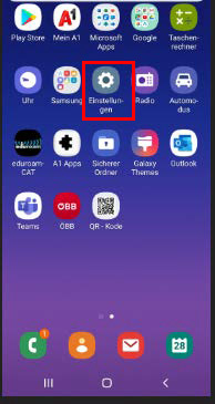 eduroam Screenshot Android Einstellungen eduroam Screenshot Android Einstellungen 